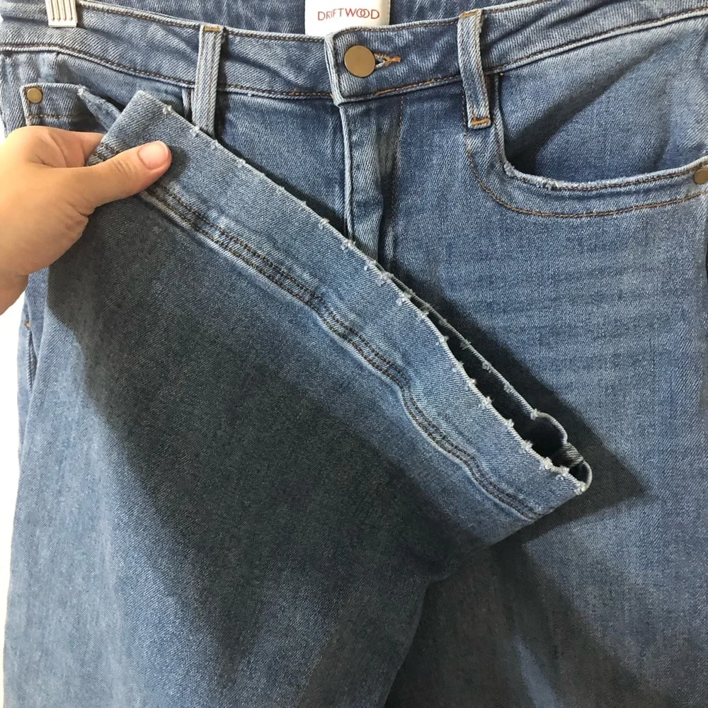 DRIFTWOOD Sundance Martha Flare & Wide Leg Denim Jeans - Size 28/32 - Picture 2 of 9